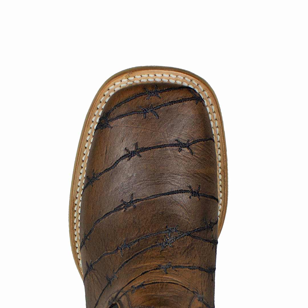 Tin Haul Men's Longhorn Lights Out Cowboy Boots - Image 6