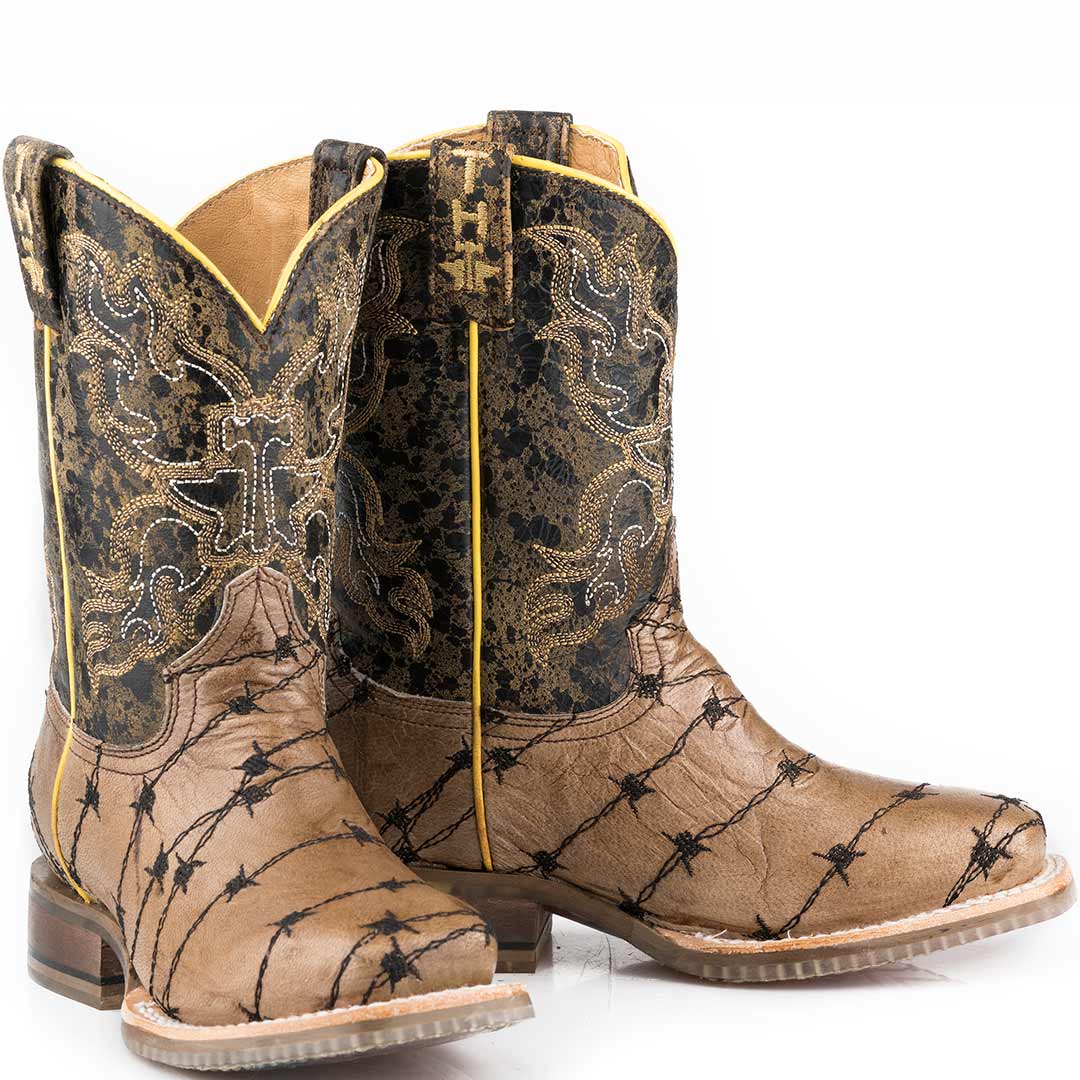 Tin Haul Youth Boys' Grab the Bull Cowboy Boots - Image 3