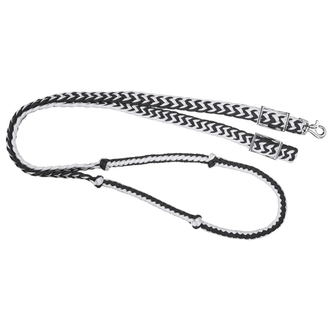 Tough1 Deluxe Knotted Cord Roping Reins - Image 2