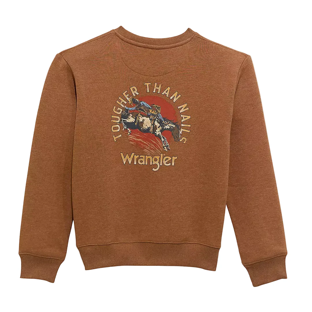 Wrangler Boys' Graphic Pullover Sweatshirt - Image 2