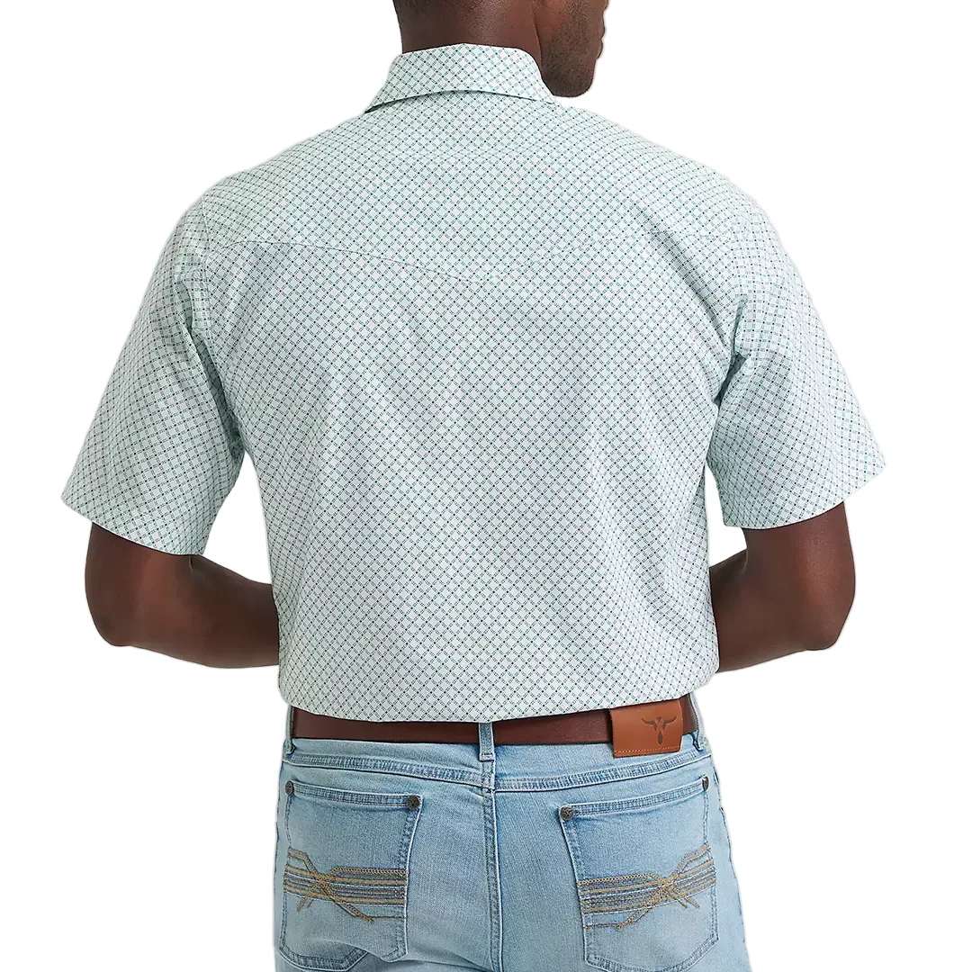 Wrangler Men's 20X Competition Advanced Comfort Short Sleeve Snap Shirt - Image 2