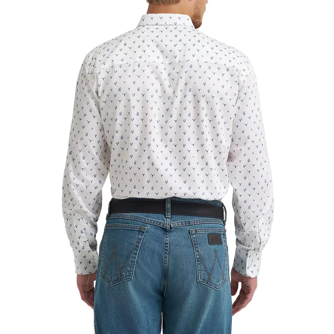 Wrangler Men's Cody Johnson Long Sleeve Button Shirt - Image 2
