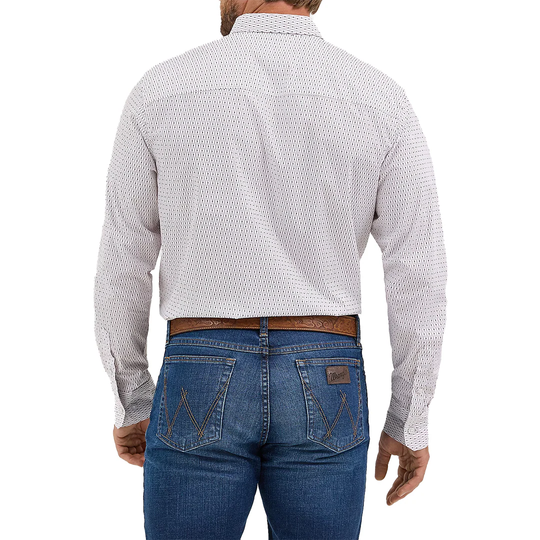 Wrangler Men's Cody Johnson Long Sleeve One Pocket Button Down Shirt - Image 2