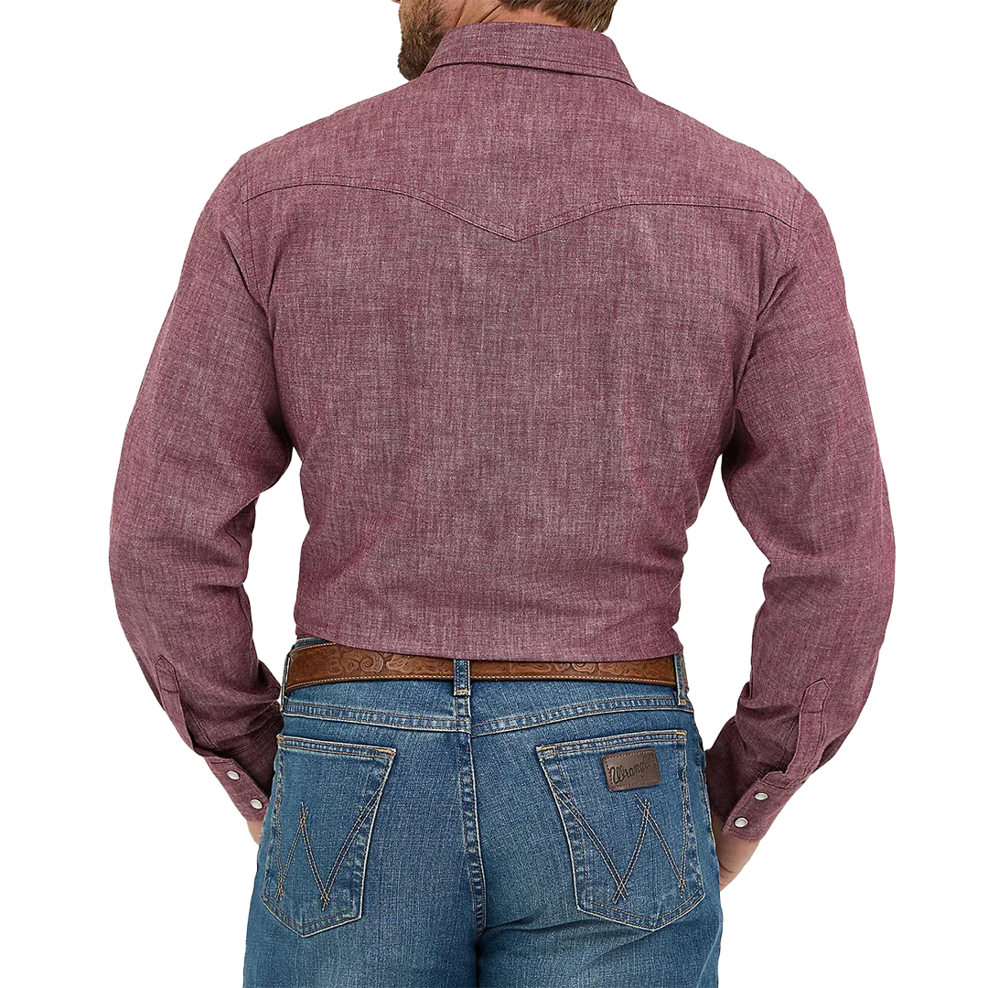 Wrangler Men's Cody Johnson Long Sleeve Snap Shirt - Image 2