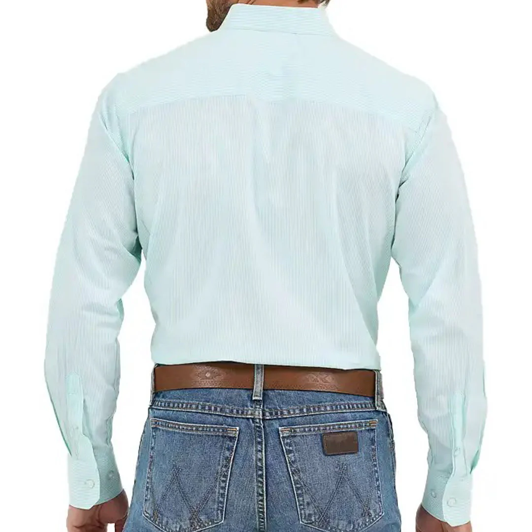 Wrangler Men's Cody Johnson Stripes Long Sleeve Button Shirt - Image 2