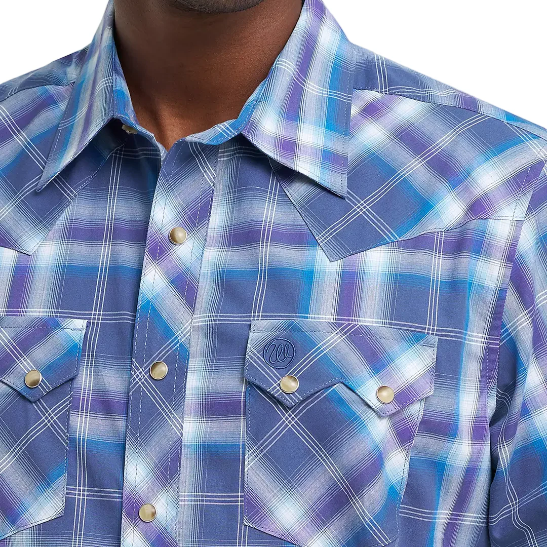 Wrangler Men's Retro Short Sleeve Snap Shirt - Image 3