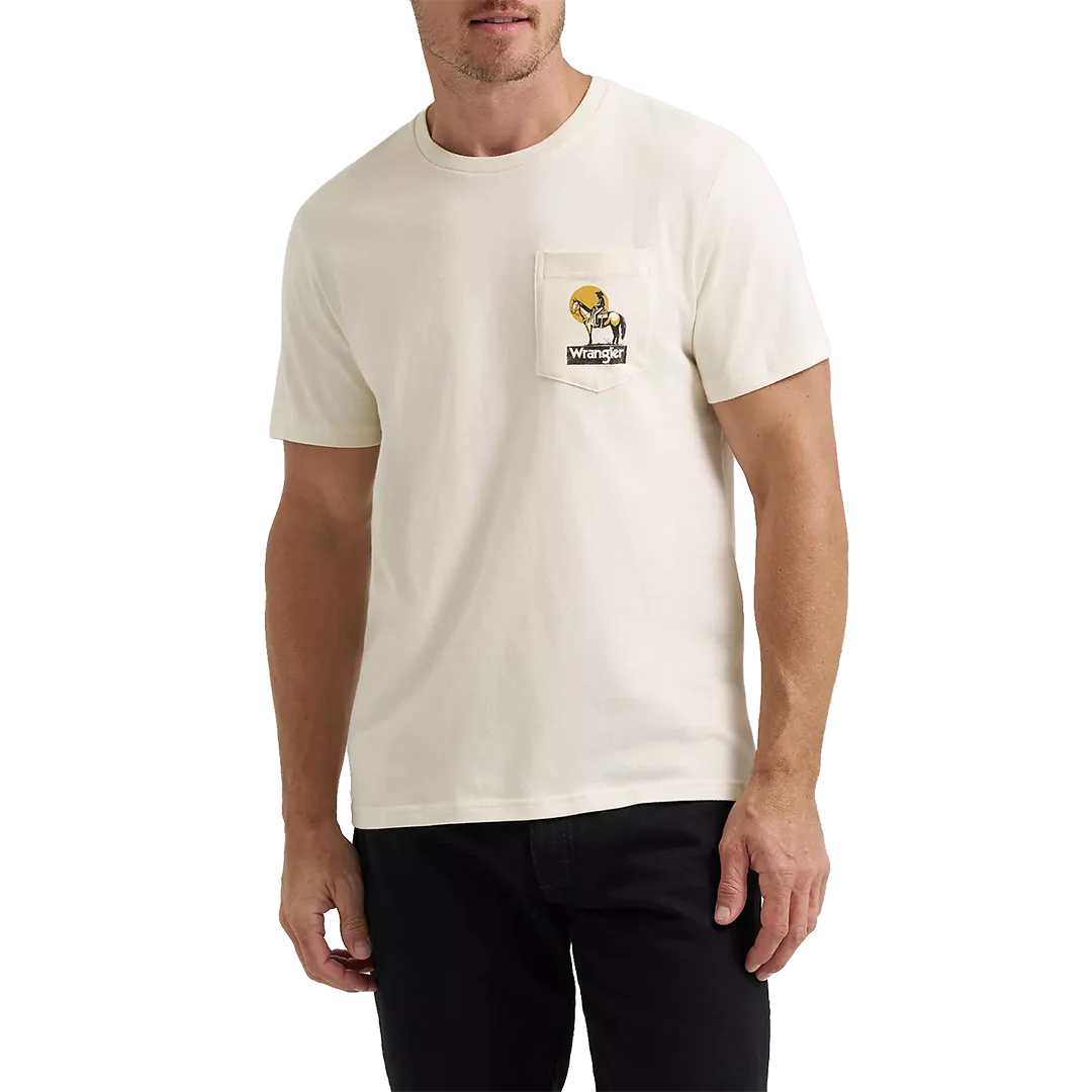 Wrangler Men's Silent Rider Back Graphic T-Shirt