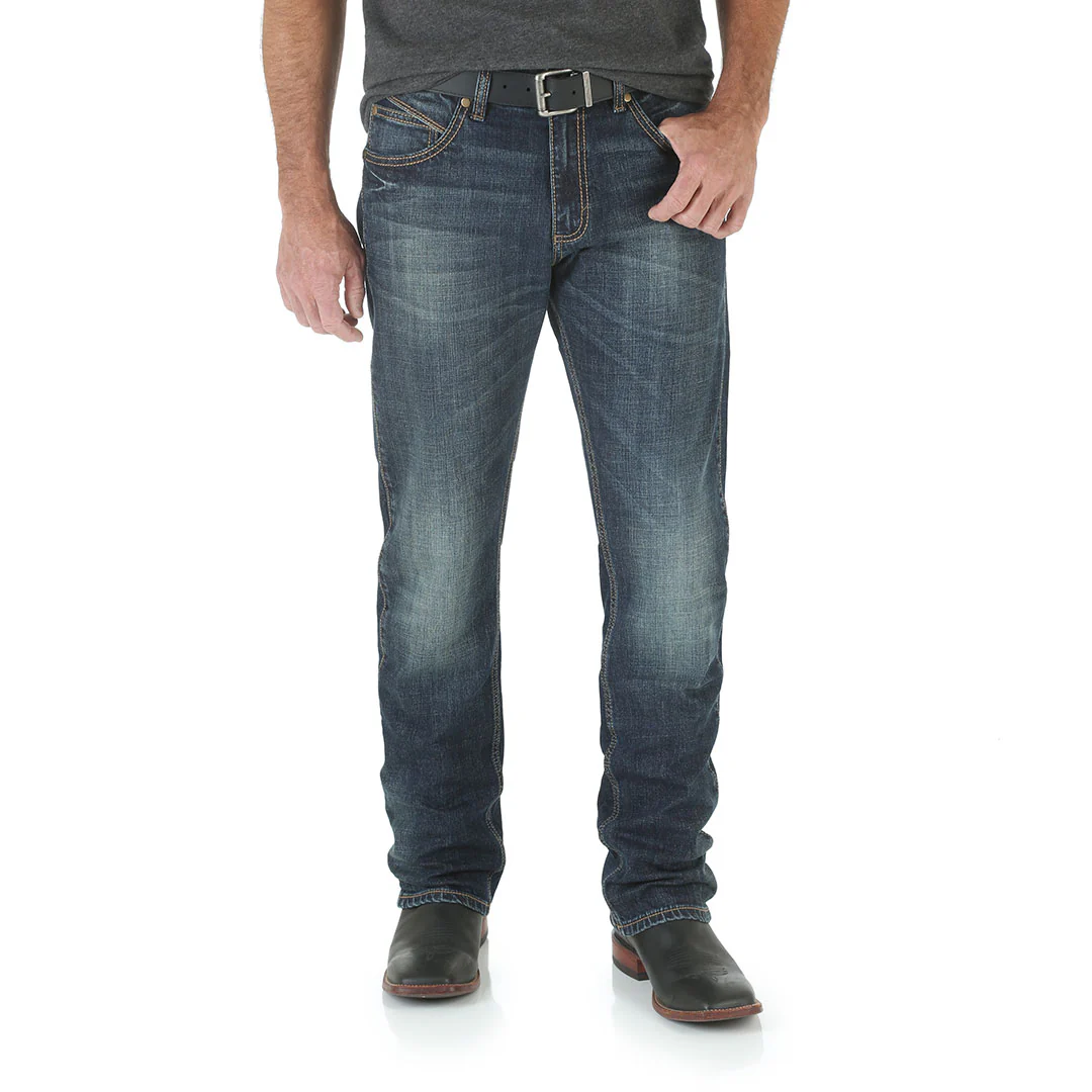 Wrangler Men's Retro Slim Fit Straight Leg Jeans - Image 3