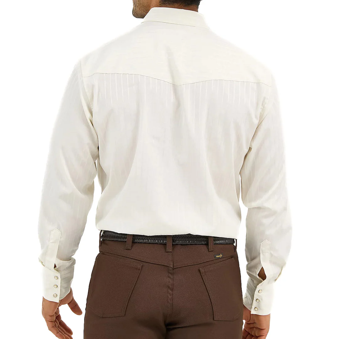 Wrangler Men's Sport Western Long Sleeve Snap Shirt - Image 12