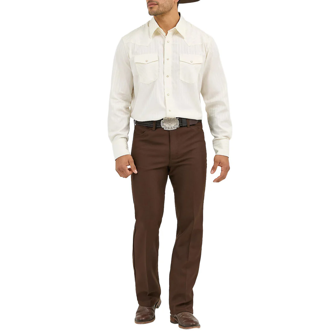 Wrangler Men's Sport Western Long Sleeve Snap Shirt - Image 13