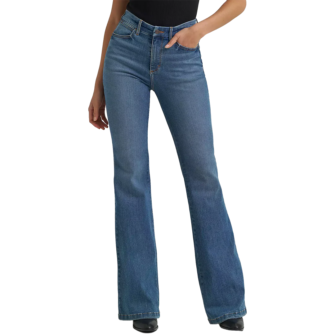 Wrangler Women's Bespoke High Rise Flare Jean - Image 2