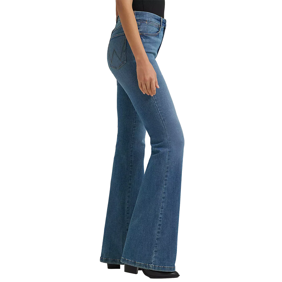 Wrangler Women's Bespoke High Rise Flare Jean - Image 3