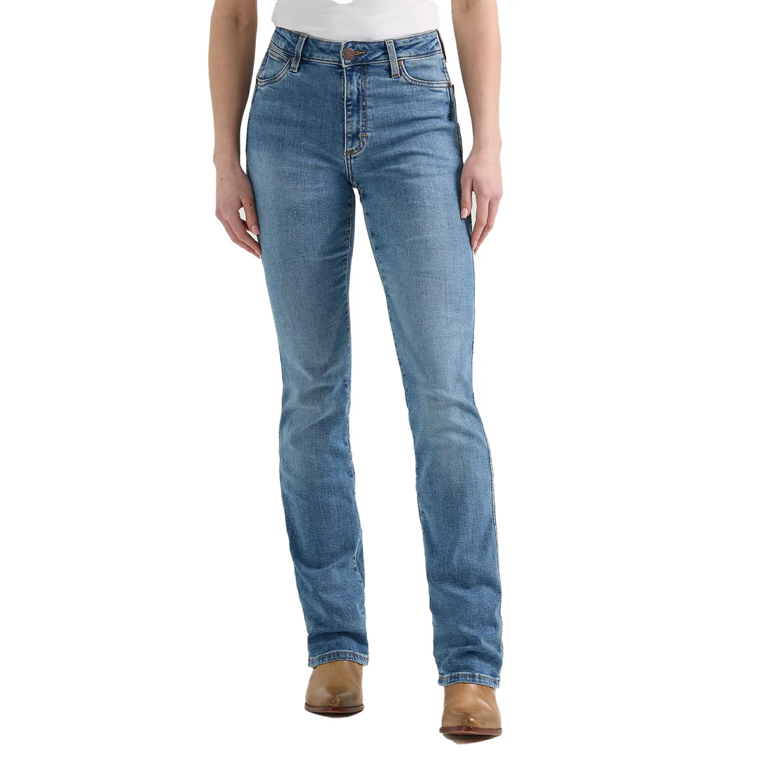 Wrangler Women's Retro Bailey High Rise Bootcut Jeans - Image 2