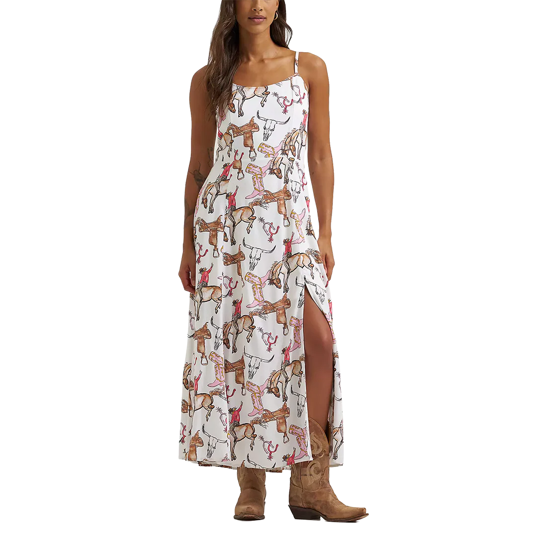 Wrangler Women's Western Tank Maxi Dress